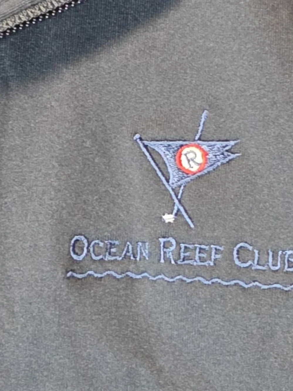 BOAST Men's Sz XL Full Zip Track Jacket $130 NEW. Ocean Reef Club Logo